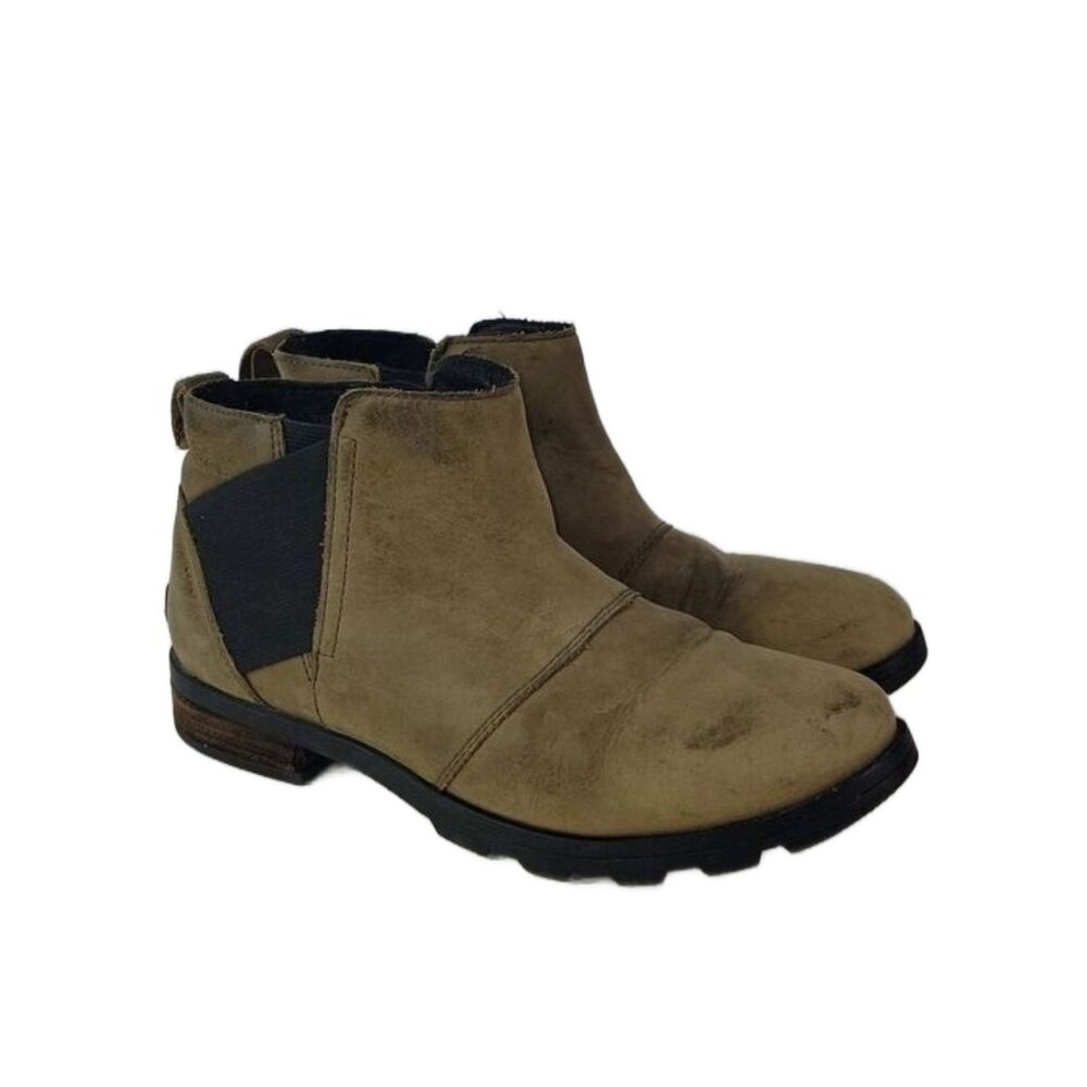 Sorel Emelie Chelsea‎ Major Tan Women's Ankle Boots